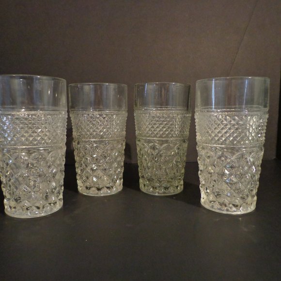Anchor Hocking Other - Anchor Hocking Wexford, Set of 4 Clear Glass Tumblers 12oz
